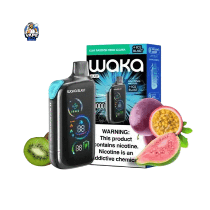 Waka Ice Blast 50000 Puffs 50mg Disposable Vape Features Dubai